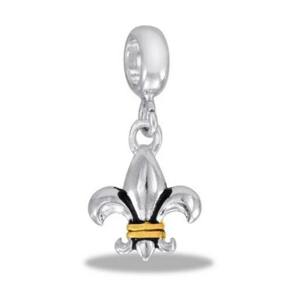 DaVinci Charm Bracelet 8.75" 7 Beads - Casino Cards Poker Gambling Garnet Red CZ - Picture 6 of 6